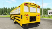 Американский школьный автобус Blue Bird TC-2000 Type-D, задний двигатель 3.0 - BeamNG.drive - 3