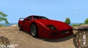 Ferrari F40 Car Mod [0.5.6] - BeamNG.drive - 4