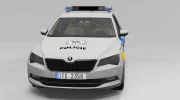 Škoda Superb Чешская полиция автомобили полиции - BeamNG.drive - 2